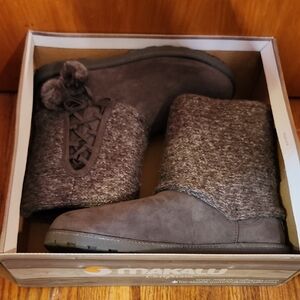 Makalu Charcoal Winter & Rain Boots for Women